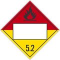 Nmc Organic Peroxide Blank 5.2 Red/Yellow, Pk10, DL18BUV10 DL18BUV10